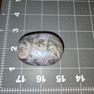 Labradorite Polished Palm Stone, Rare Shades